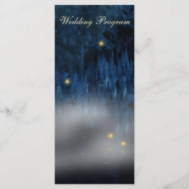 Cartão do Programa de Casamento Bayou Bliss