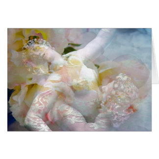 Cartão do romance do Victorian