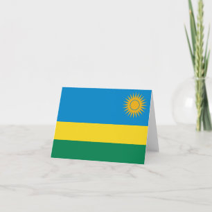 Cartão do Rwanda