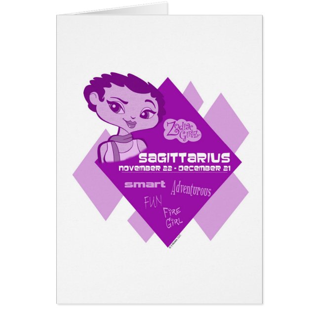 Cartão do Sagitário (Frente)