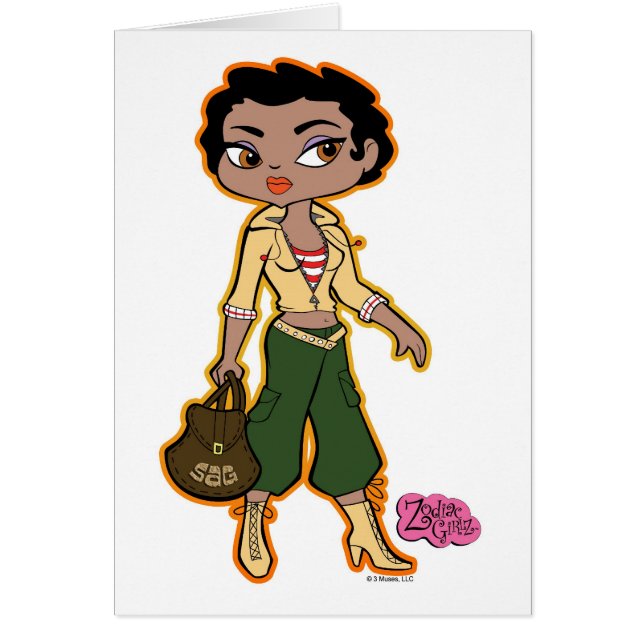 Cartão do Sagitário (Frente)