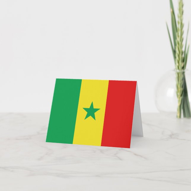 Cartão do Senegal (Frente)
