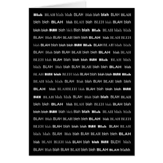 Cartão do Sofrimento Longo