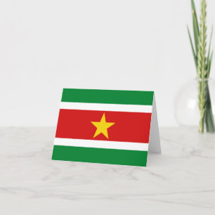 Cartão do Suriname