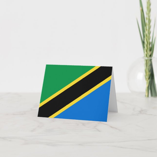 Cartão do Tanzania (Frente)