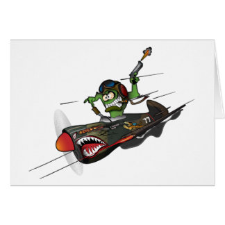 Cartão do tigre do vôo