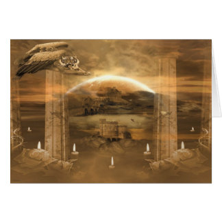 Cartão do tigre do vôo