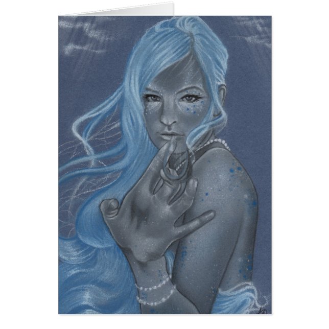 Cartão do toque da sereia (Frente)