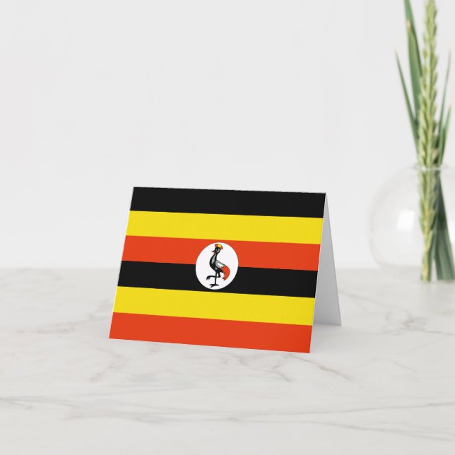 Cartão do Uganda (Frente)