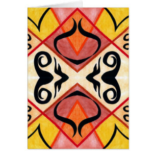 Cartão do vetor do outono