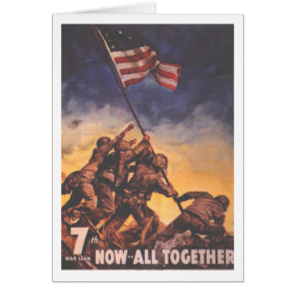 Cartão do vintage do USMC