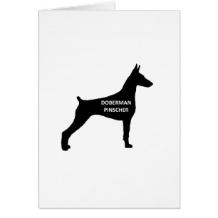 Cartão doberman pinscher name silo black.png