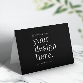 Cartão Dobrado | Design Envio de Cartões 5x7