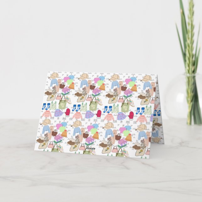 Cartão Dobrável de Agradecimento (Verso)