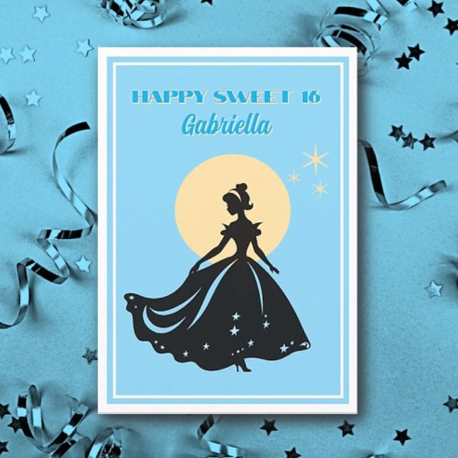 Cartão Doce 16! Parabéns (Criador carregado)