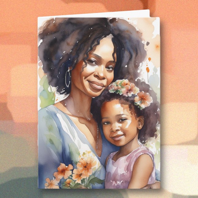 Cartão Doce Dia de as mães Feliz | Mamãe Mais Doce De Tod (Criador carregado)