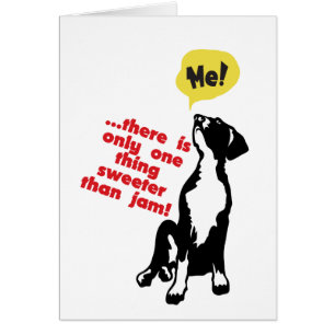 Cartão Doce Grande Dane Puppy