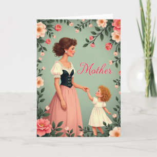 Cartão Doce Mãe E Filho