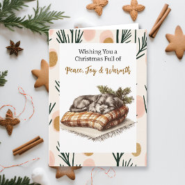 Cartão Doce Prateado | Natal personalizado