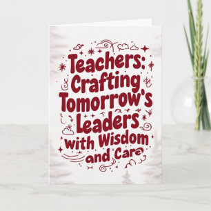 Cartão Docente Merry Xmas Card