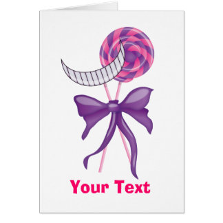 Cartão Doces de Cheshire