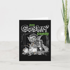 Cartão Doces Desenhos de Goblin para Itens Mais Escuros