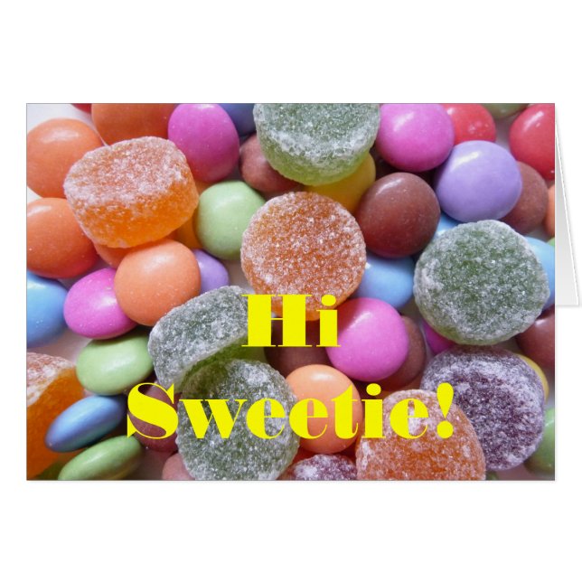 Cartão docinho (Frente Horizontal)