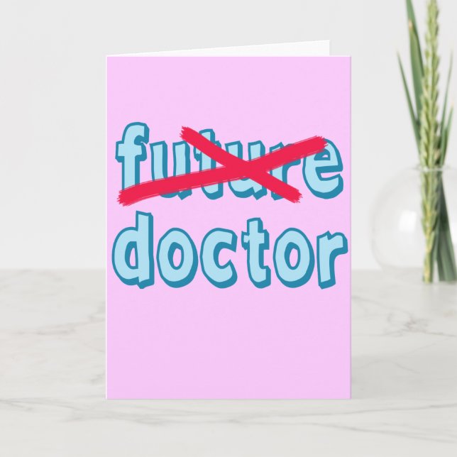 Cartão Doctor Graduation Products (Frente)
