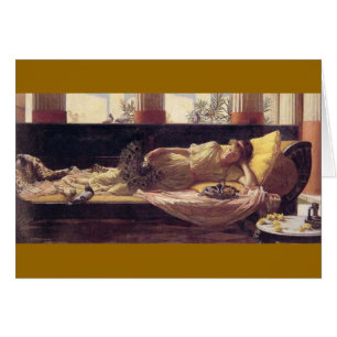 Cartão Doçura em fazer nada (Dolce far Niente)