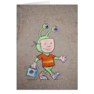 Cartão doçura ou travessura