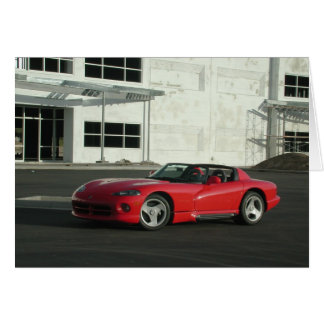 Cartão Dodge Viper RT/10