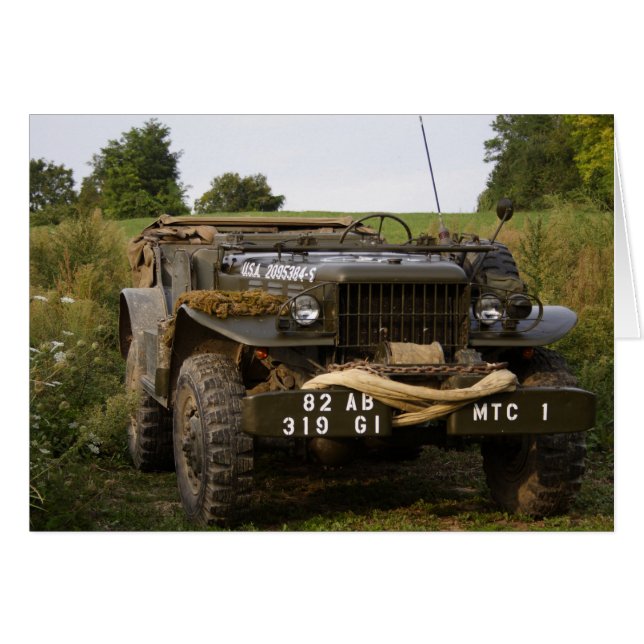 Cartão Dodge WC 57 (Frente Horizontal)