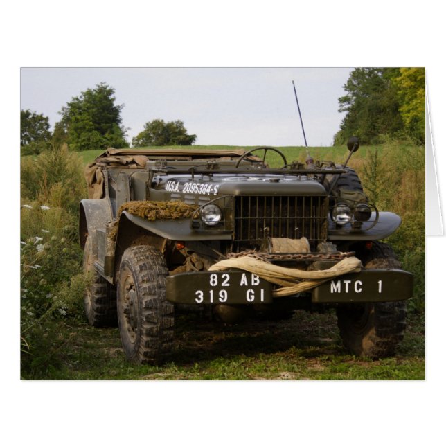 Cartão Dodge WC 57 (Frente horizontal)