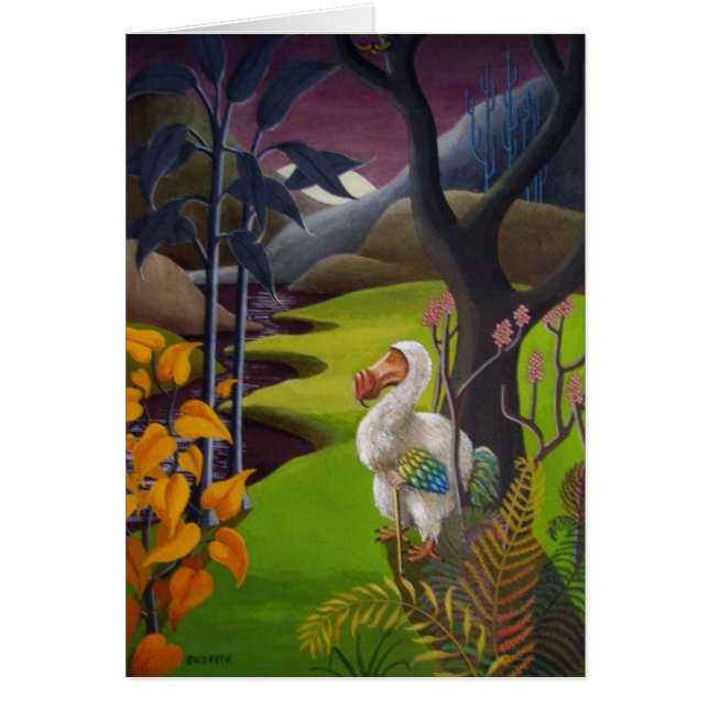 Cartão Dodo (Frente)