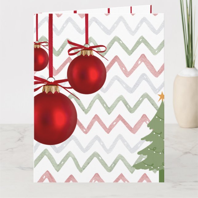 Cartão Dodo Craft Studio: Boas Festas de Natal.  (Frente)