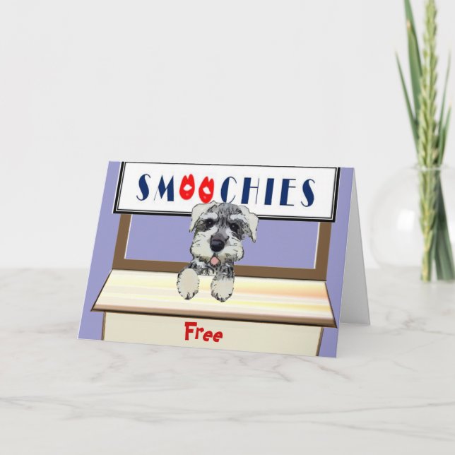 Cartão Dog Kisses (Frente)