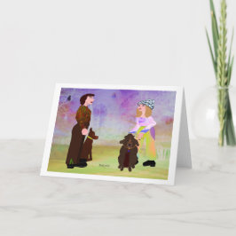 Cartão Dog Lovers LeeMarie é Design criativa