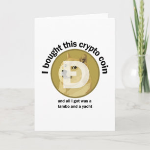 Cartão Doge Riches