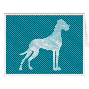 Cartão Doggen Karte sehr groß