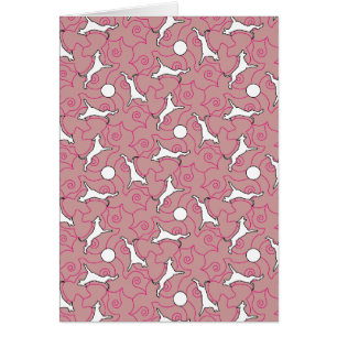 Cartão Doggenkarte Muster