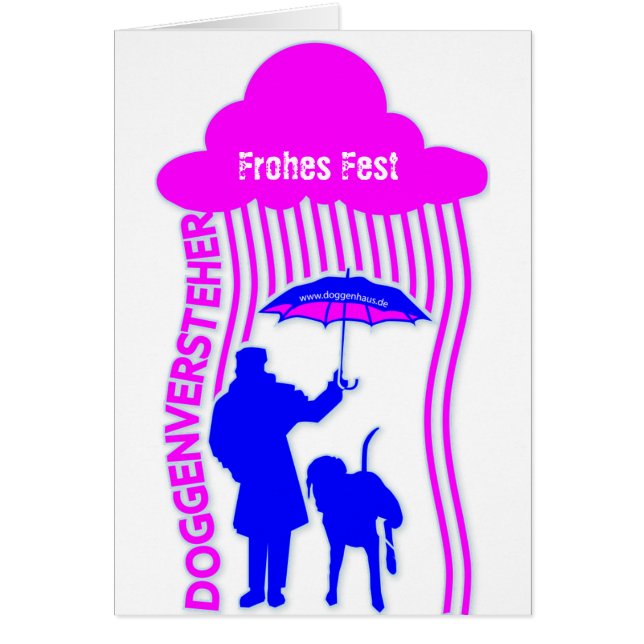 Cartão Doggenversteher (Frente)