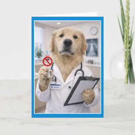 Cartão Dogtor's Orders  Get Well Card  NCC-1