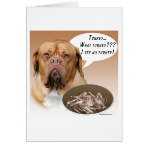 Cartão Dogue de Bordeaux Turquia