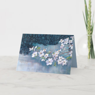 Cartão Dogwood Birthday