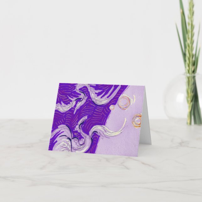 Cartão Dois Dragões, três sóis (Frente)