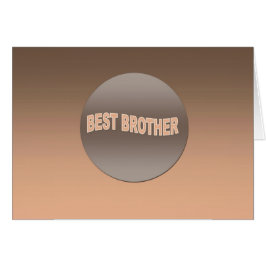 Cartão Dois melhores irmãos