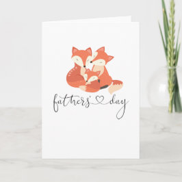 Cartão Dois Pais de Gay Feliz Dia de os pais Fox