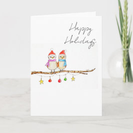 Cartão Dois passarinhos