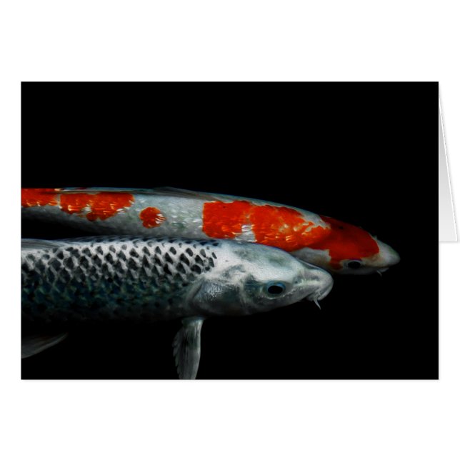 Cartão Dois Peixes (Frente Horizontal)