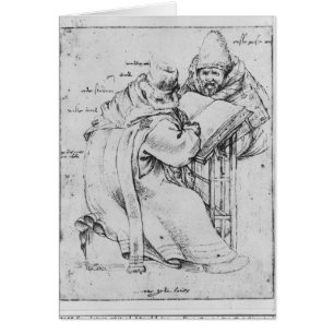 Cartão Dois rabinos